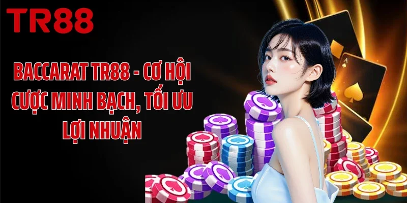 Baccarat TR88 - Cơ Hội Cược Minh Bạch, Tối Ưu Lợi Nhuận