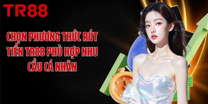 Chọn phương thức rút tiền TR88 phù hợp nhu cầu cá nhân